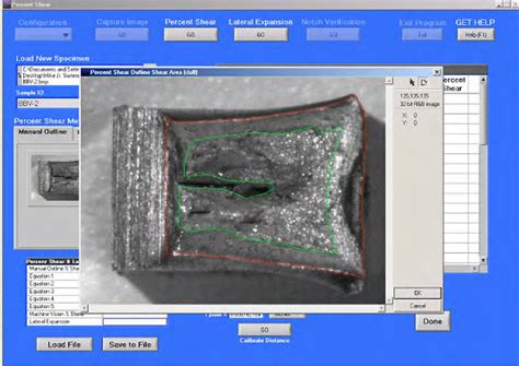 impact test shear area|lateral expansion impact test.